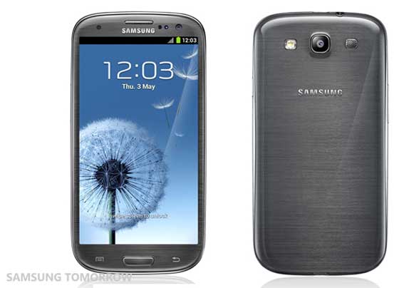 Galaxy S III Titanium Grey 灰色