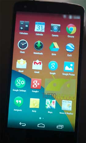 Android 4.4 App Tray