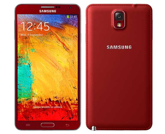 Galaxy Note 3 Red 紅色