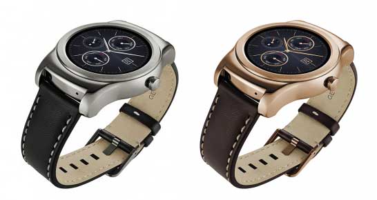 LG Watch Urbane Side view