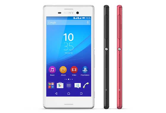 Sony Xperia M4 Aqua Color