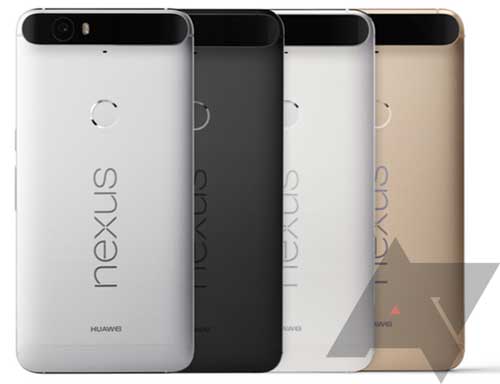 Huawei Nexus 6P 颜色