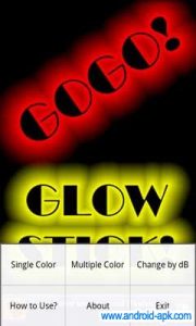 glow light stick 手机萤光棒