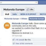 Motorola Milestone 升級Android 2.2 支援 Flash 10.1
