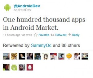 android market 十萬程式