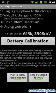 Battery Calibration