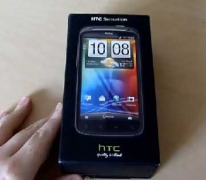 HTC Sensation 开箱, 介绍, 跑分短片