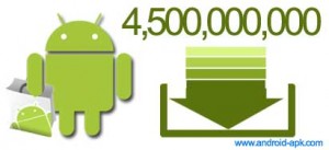 Android 下载量 45 亿