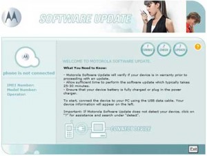 Motorola Software Update