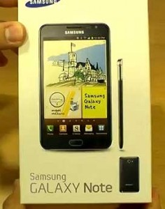 Galaxy Note Unboxing 開箱