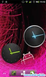 Ice Cream Sandwich Clock Widget 時鐘工具