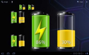 Dual Battery Widget