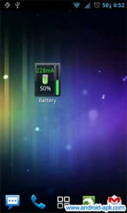 Battery Montior Widget