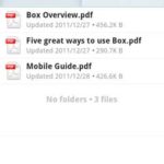 Box for Android Cloud Storage