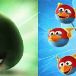 Angry Birds Space Blue Birds, Green Bird Terence