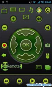 myRemote App 手机遥控电脑 Windows Media Center