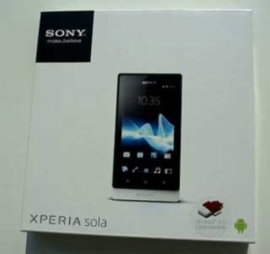 Sony Xperia Sola 開箱