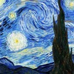 Starry Night Vincent Van Gogh 梵高星夜