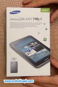 Samsung Galaxy Tab 2 7.0 開箱