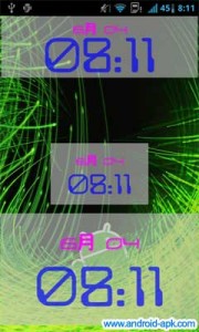 Digi Clock Widget 日期時鐘 Widget