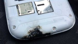 Samsung Galaxy S III 著火, 爆炸 熔掉