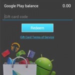 Google Play Store Gift Card