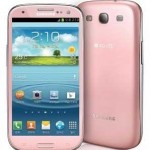 Samsung Galaxy S III 粉紅