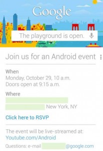 Google Android Event 29-Oct