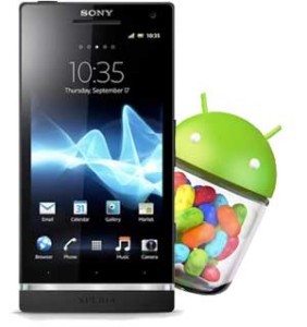 Sony Xperia S Jelly Bean