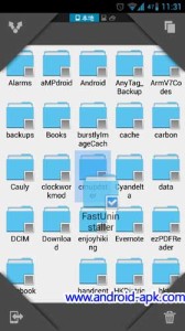 ES File Explorer Drag & Drop