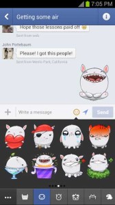 Facebook Messenger Sticker