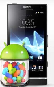 Sony Xperia Jelly Bean