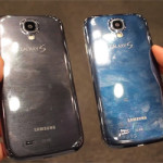 蓝色 Galaxy S4