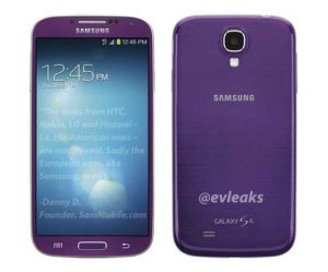 Samsung Galaxy S4 Purple Mirage