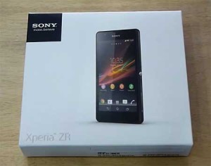 Sony Xperia ZR 开箱