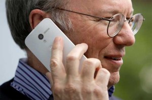 Moto X Eric Schmidt