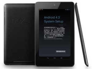 Nexus 7 Android 4.3