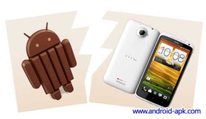 HTC One X Android 4.4 Kit Kat