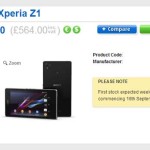 Sony Xperia Z1 售價