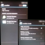 Android 4.4 Location Settings