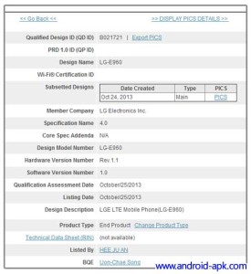 LG Nexus 4 LTE LG-E960