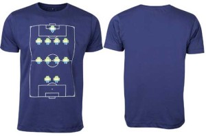 Android Soccer Lineup T-Shirt