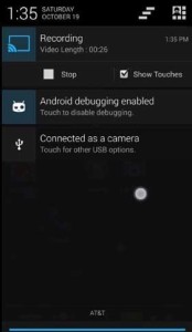 CyanogenMod AirPlay Mirror , Screen Record