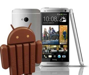 HTC One Android 4.4 Kit Kat