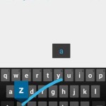 Google Keyboard Blue