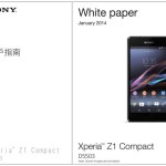 Sony Xperia Z1 Compact 用戶指南