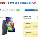 Galaxy S5 售价
