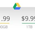 Google Drive Price Plan