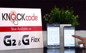 LG G2 G Flex Knock Code