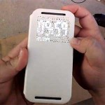 DIY HTC One (M8) Dot-View Case